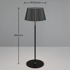 Stolikowa lampka ledowa Suarez R57706132 LED 2W 3000K IP44czarna