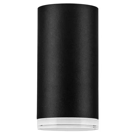 Sufitowa lampa tubka ZENFARO LE45670 do salonu czarny