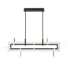 Metalowa lampa wisząca Inizio QN-INIZIO-LP-M-BK LED 86W 3000K czarny