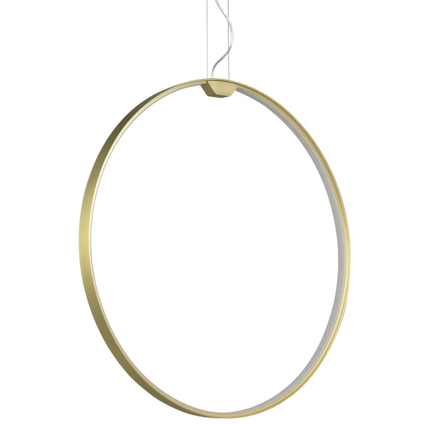 Metalowy pierścień wiszący Acirculo ST-10453P/D500A gold Step LED 72W 3000K złoty