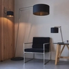 Kinkiet abażurowy L&-192628 Light& minimalistyczny czarny nikiel