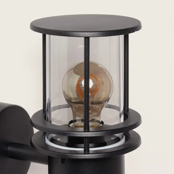 Ogrodowy kinkiet Gardena Clasica ABR-KZKL-C-E27 Abruzzo IP44 czarny