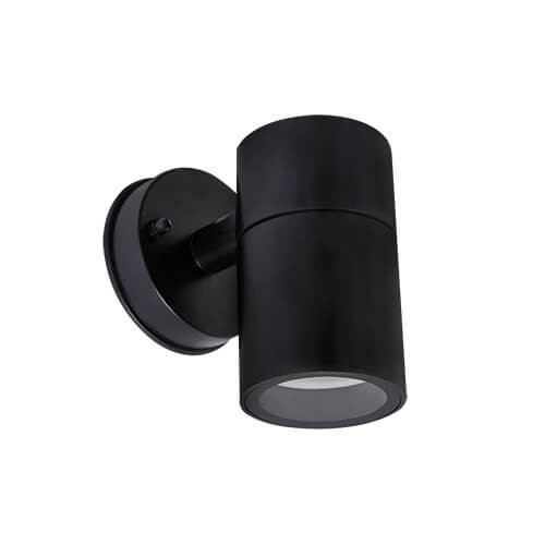 Zewnętrzna LAMPA elewacyjna GORDON 03936 Ideus ogrodowa OPRAWA ścienna tuba IP54 czarna