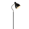 Stojąca lampa podłogowa Nitta 108016 metalowa do sypialni czarna