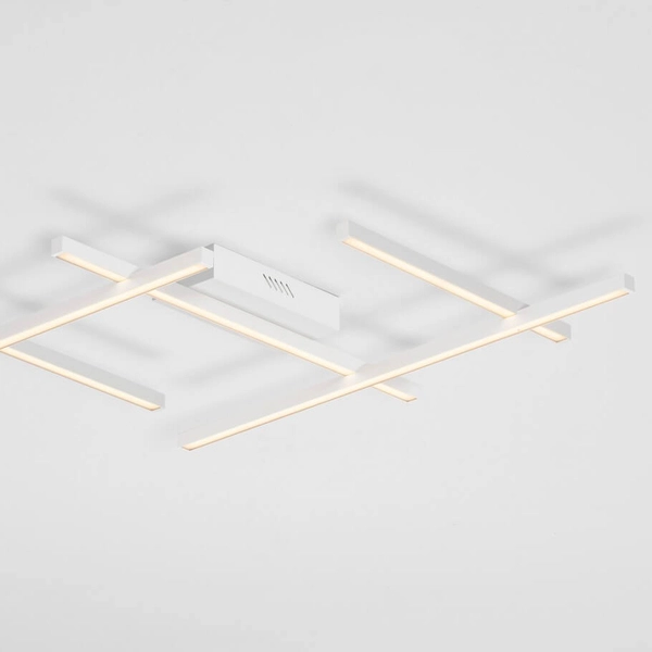 Plafon metalowy do kuchni TUMBES LE44476 LED 63W 3000K ramki białe