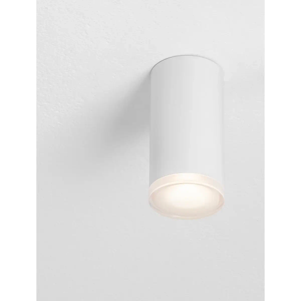 Minimalistyczna lampa sufitowa ZENFARO LE45673 do pokoju biała