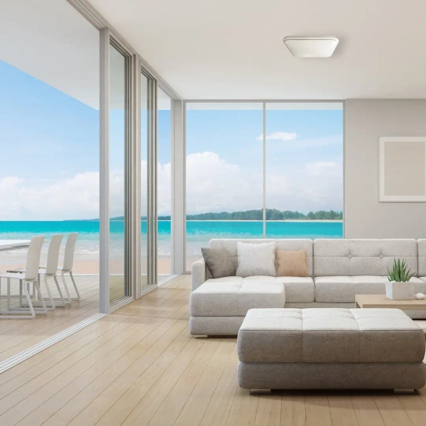 Łazienkowa lampa sufitowa GREG ML6068 LED 18W 4000K kwadrat biały