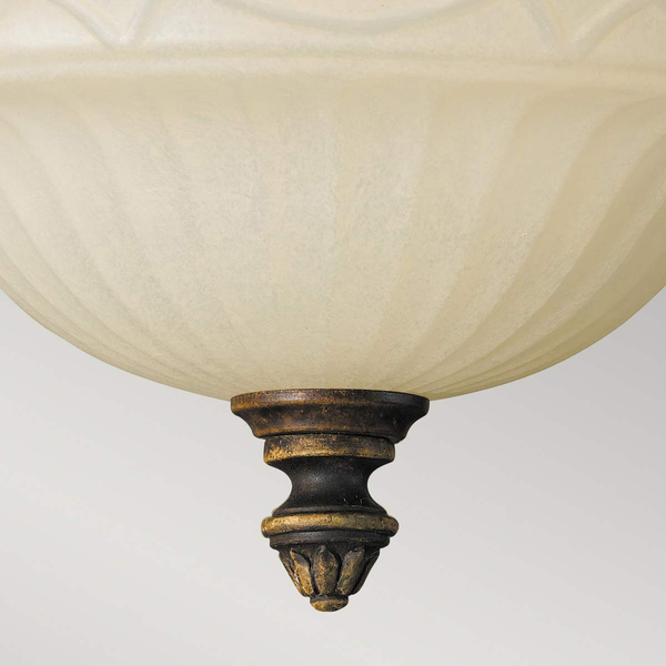 Lampa przysufitowa FE-DRAWING-ROOM-FA do kuchni brązowa