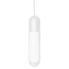Minimalistyczna lampa wisząca Funsui FNA111P0 sopel biały
