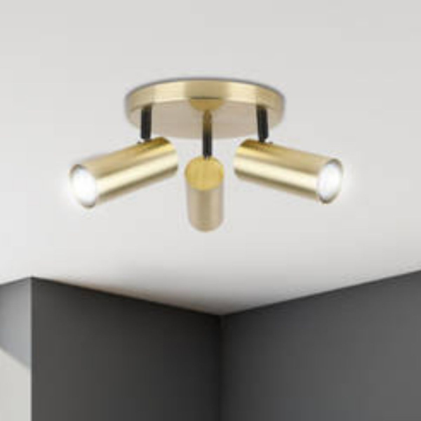 Sufitowa lampa Colly 98-01726 Candellux tuby regulowane złote