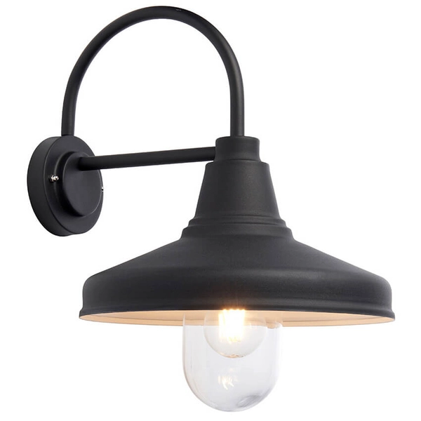 Elewacyjna lampa ścienna Farmhouse 95899 IP44 metalowa czarny