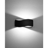 Nowoczesna lampa ścienna SL.1019 czarny kinkiet do sypialni