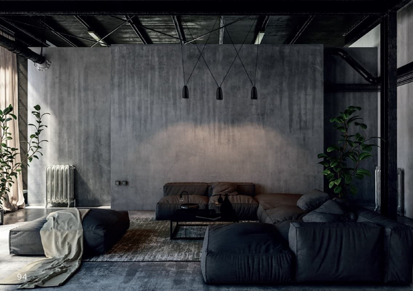 Minimalistyczna lampa wisząca SISTEMA P0399 Maxlight metalowa czarna