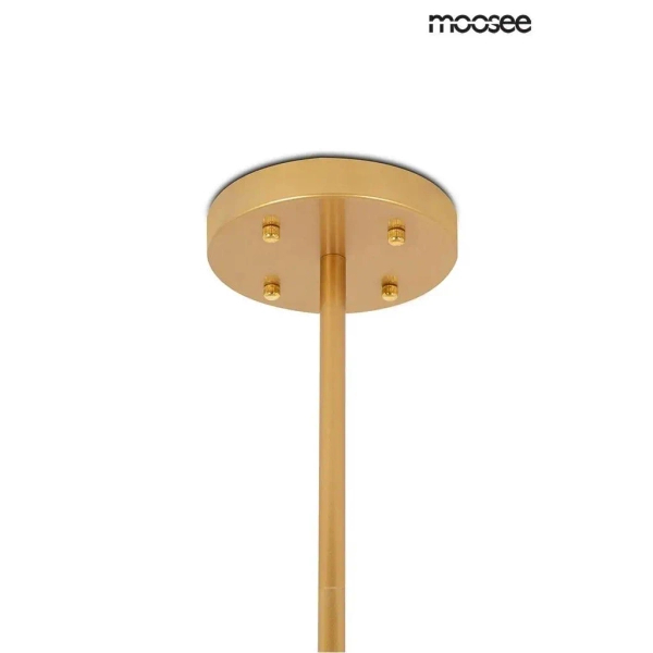 Lampa wisząca Astrifero MSE010100180 bursztynowa złotazłota