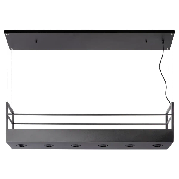 Wisząca lampa nad wyspę MIRAVELLE 21427/06/30 Lucide czarny