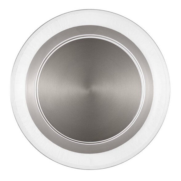 Kinkiet ścienny POCITOS LE44926 LED 8W 3000K moneta szara przezroczysta