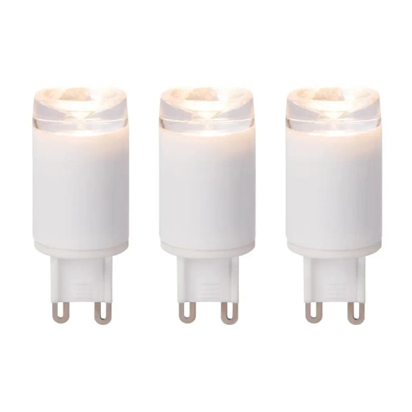 Zestaw 3 szt. żarówki G9 49097/09/31 LED 3W 2600-2700K 260LM białe