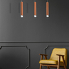 LAMPA wisząca COPPER ML985 Milagro metalowa OPRAWA zwis LED 15W 4000K listwa sufitowa miedziany