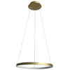 Modernistyczna lampa wisząca Lune 31-76120 ring okrąg matowe złoto