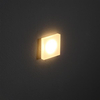 Lampa schodowa LED Lesel  008 XL 100802109 Elkim 1W 3000K wpust kostka IP44 biała