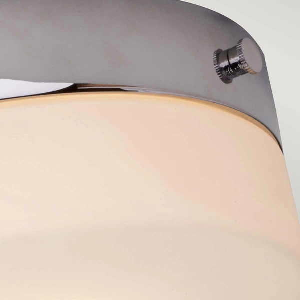 Plafon okrągły Tamar TAMAR-F-M-PC Elstead IP44 metal szkło chrom