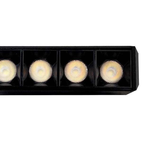 Lampa szynowa magnetyczna z diodami 3-fazowa 479 Domeno LED 24W 3000K czarna