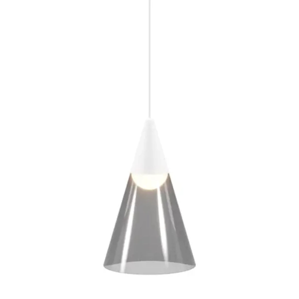 Wisząca magnetyczna lampa szynowa M0043N LED 6W 3000K stożek biały