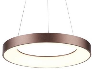 Lampa wisząca Santana AZ4998 LED 30W 3000-6500K pierścień brązowy