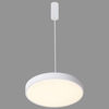 LAMPA wisząca ORBITAL 5361-830RP-WH-3 Italux metalowa OPRAWA zwis LED 24W 3000K okrągły biały