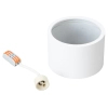 Natynkowa sufitowa lampa REDONDO ML1075 metalowa biała