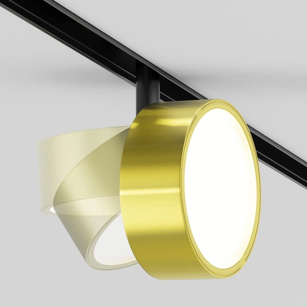 Szynowa magnetyczna lampa Rado TR040-2-18W3K-BBS LED 18W 3000K ścieżka świetlna mosiądz