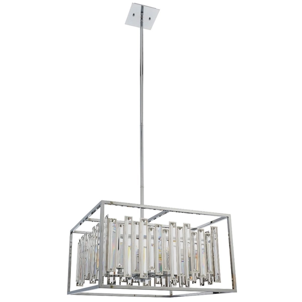 Kryształowa lampa wisząca Acadia 81931 Endon crystal glamour przezroczysta