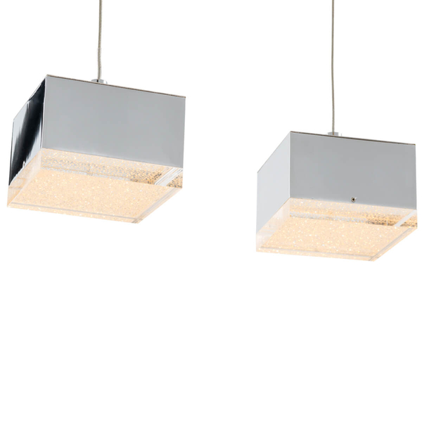 Potrójna lampa wisząca Seth MD14009016-3A Italux LED 12,6W 3000K chrom