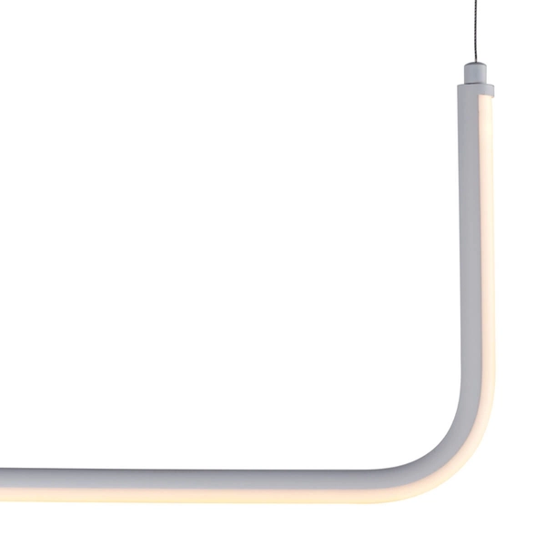 Wisząca lampa nad wyspę Minima MP0095-L120_WH LED 20W 3000K listwa metal biały