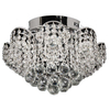Lampa sufitowa VEN W-E 0880/7 LED 7W krople kryształowa przezroczysta