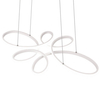Nowoczesna lampa wisząca do salonu Fly 345619131 LED 32W 4000K biała