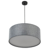 Lampa zwisowa do gabinetu Earth 4654 round walec okrąg grafitowa