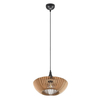 Lampa wisząca nad stół COLINO 315900142 drewniany antracyt