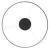 Lampa ring wisząca salonowa Circolo 10812 Nowodvorski LED 21W 3000K czarna