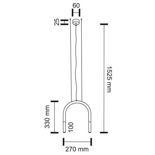Wisząca LAMPA loftowa SUMOKO 7858 Shilo metalowa OPRAWA industrialny zwis czarny