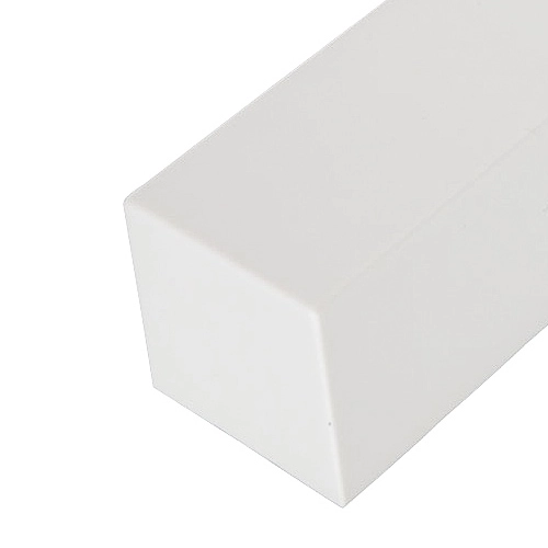 Zasilanie szynoprzewodu uziemienie prawe HT4-L01-I/WU Italux do 3-fazowej szyny natynkowej 230V biały