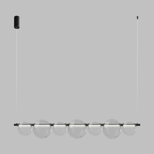 Molekułowa lampa wisząca Atola ML2244 LED 19W 4000K bubbles czarna