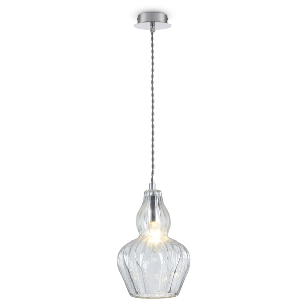 Dekoracyjna lampa wisząca Eustoma MOD238-PL-01-TR przeźroczysta