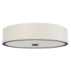 Minimalistyczny plafon Zalindro PL Nero 54 OR85983 z tkaniny czarny
