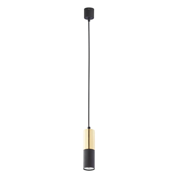 Wisząca lampa punktowa Elit 4366 TK Lighting tubka czarna złota