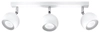 LAMPA sufitowa SL.0439 metalowa OPRAWA listwa SPOT regulowane kule balls biale