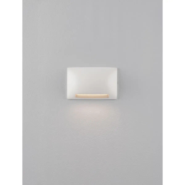 Ścienny kinkiet do ogrodu PLASENA LE75300 LED 5W 3000K IP65 biała