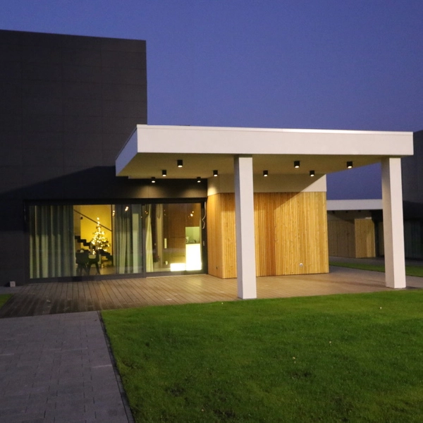 Metalowa lampa sufitowa Leja 818302203 Elkim LED 12W 4000K downlight czarny