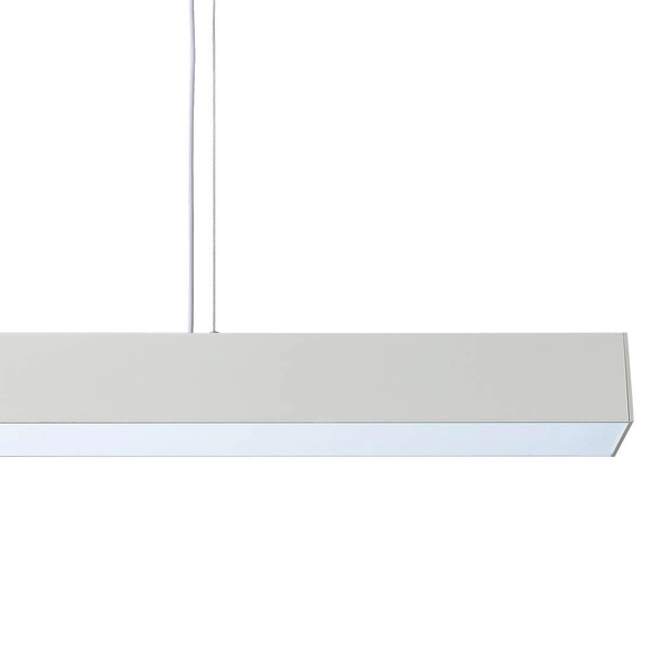 Lampa wisząca nad stół Luci LP-1401/1P L WH Smart LED 45W 3000-6000K biała