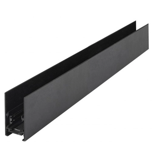 Szyna magnetyczna 1-fazowa z zaślepkami Alfa Track Magnetic AZ4642 natynkowa czarna